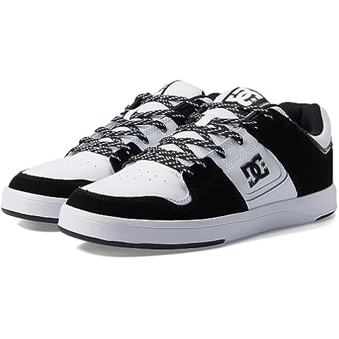 DC Shoes Men's Cure Skate Shoe, 11 White Cover