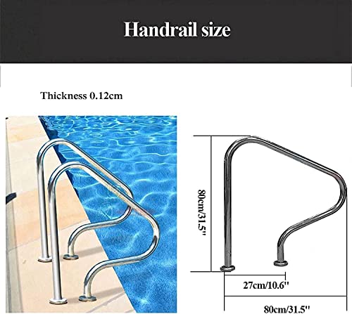 Barandal de seguridad para piscina acero inoxidable miniatura 2