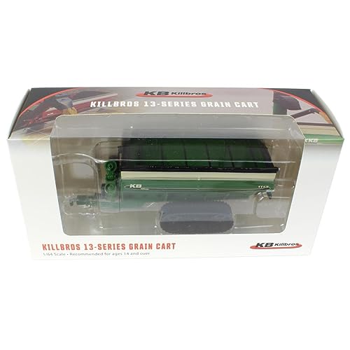 Spec Cast 1/64 Killbros 1113 Green Grain Cart miniatura 6