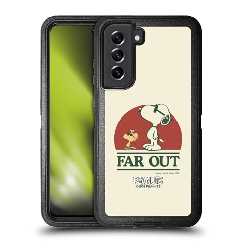 Étui Samsung S21 FE 5G antichoc Snoopy pour utilisation quotidienne