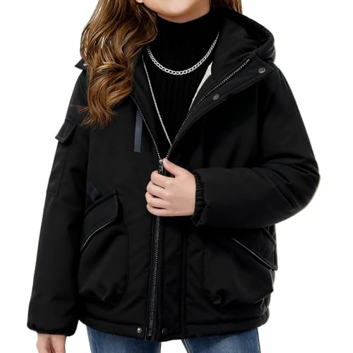 Veste bouffante fille vêtement chaud pour l'école et loisirs
