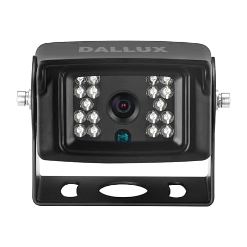 Truck Backup Camera with Parking Line Switch ON/Off for Bus/Travel Trailer/Van/Fifth Wheel/RV Camper Cover