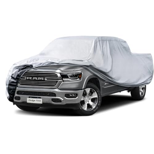 Kayme SUV Car Cover Custom Fit for Volkswagen VW Tiguan Allspace, BMW X1, Kia Sportage Windproof Upgraded & 100% Waterproof. All-Weather Full Exterior Cover Rain Sun Protector with Towel.