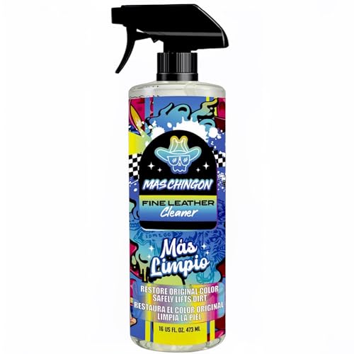Mas Chingon Fine Leather Cleaner Restore Original Color Safely Lifts