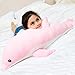 Imagen de Kekeso DelfíN Juguetes De Peluche Encantador Animal Suave Abrazando Almohada DelfíN MuñEcas para NiñOs NiñAs CojíN para Dormir Regalo