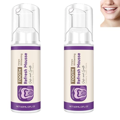 Blanqueamiento de dentífrico Mousse Pasta de dientes blanqueadora para adultos dientes sensibles Cuidado bucal de viaje Limpieza profunda Cuidado dental de todos los dientes Espuma de espuma fina