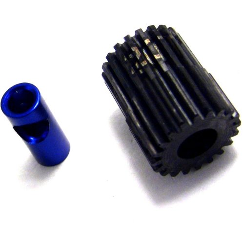 Hot Racing NSG20M06 20t Steel Mod 0.6 Pinion Gear 5mm