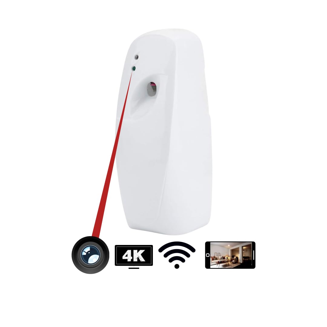 Ambientador Cámara Espía Ultra HD 4K WiFi