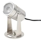 EasyPro CLED4SS Cabrio Color Changing LED Submersible Light, 12 Volt AC, Stainless Steel Housing