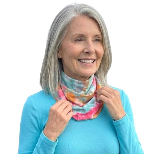 Image of BANDI UPF 50+ Sun Protective Wrap - Reversible Neck Gaiter, Lightweight Scarf with UV Protection for Travel, Made in USA