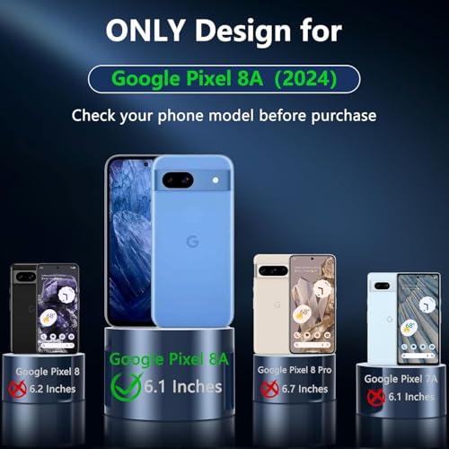 Coque Google Pixel 8A avec protecteur écran pour éviter les bris de vitre