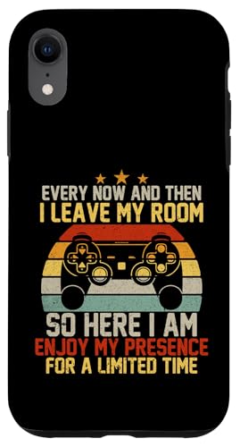 Funny Gaming Every Now And Then I Leave My Room �Q�[�}�[�Q�[�� �X�}�z�P�[�X iPhone XR �p