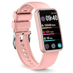 GLSY Activity Fitness Tracker with 24/7 Heart Rate Monitor and Blood Pressure Monitor, Sleep Tracker with Calorie Step Counter, IP68 Waterproof Pedometer for Women Men Android iOS