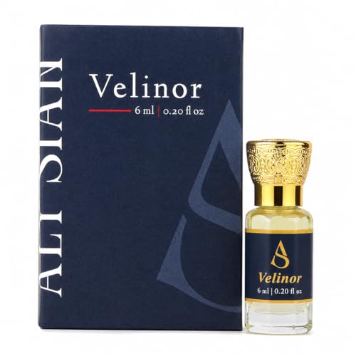 Image of ALY'SIAN Velinor Luxury Attar Perfume Oil for Men and Women 6ML Long Lasting Non Alcoholic Roll On Fresh Aromatic Fragrance Premium Blend Unisex Perfume Gift for Daily Wear and Special Occasions