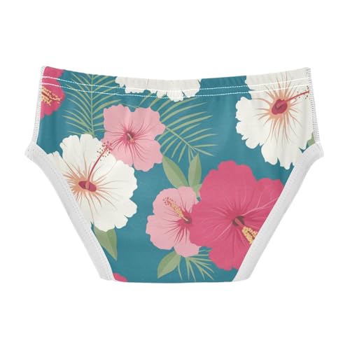 KLL Hibiscus Aloha Hawaiian Little Boys Pure Cotton Nighttime Underwear Cute Children Undies2