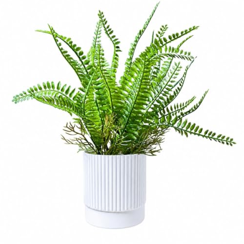 Best Artificial Hanging Plants for Your Home 28 Artificial Snake Plant, Fake Sansevieria Trifasciata 10 to 12 Dis...