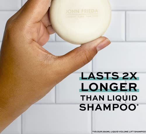John Frieda Volumising Shampoo Bar 75 g, Vegan-Friendly Shampoo Bar for Thin, Fine Hair, Sulphate-Free Volumising Shampoo Bar - Image 6