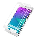 Film TOOPOOT® Full Coverage Tempered Glass Film Protector for Samsung Galaxy Note Edge N9150 (White)