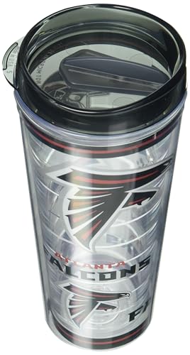 Image of Rico Industries NFL Football Atlanta Falcons Double Wall 20oz Tritan Tumbler