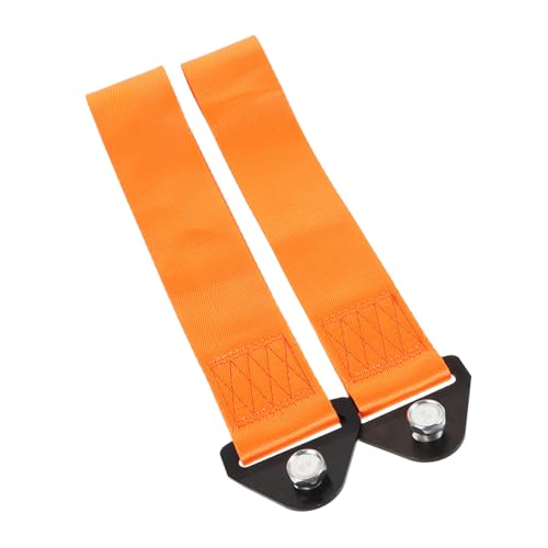 PENIKOKO 2 Piezas Cuerda De Remolque Correa De Remolque De Nailon Cinturón De Remolque Cuerdas De Remolque Correa De Remolque Decorativa Kit De Correa De Remolque Plástico Naranja