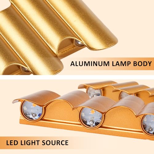 CRFASIBE Outdoor Wall Light, 5W LED Wall Lighting, Waterproof Garden Lights Spotlight for Living Room Bedroom, Hallway - Image 3