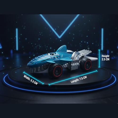 Image of GENIE'S TOY BUS 1:64 Scale Die-Cast Racing Car I Sports Car with Free Wheel Mechanism I Premium Metallic Finish I Kids Collectible Toy for Ages 3+ I Best Birthday Gift for Kids