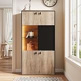 Esthétique contemporaine avec finition bois clair et détails noirs mats : L’association sobre du placage bois lumineux et des éléments noirs crée un contraste élégant très apprécié dans les intérieurs modernes. Ce design épuré s’intègre harmonieusement dans un salon, un bureau professionnel, un home office ou un espace créatif, sans jamais surcharger visuellement la pièce