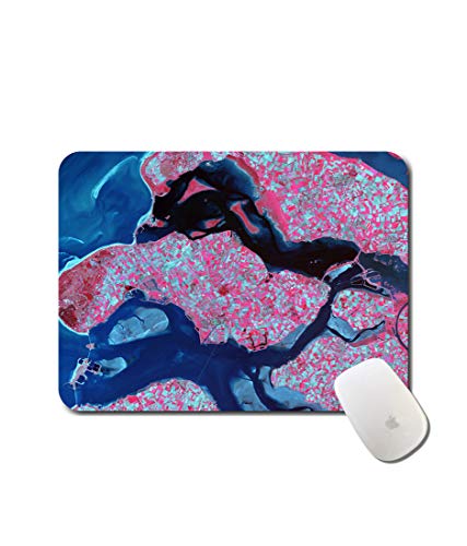 Image of WHATS YOUR KICK Abstract Pattern | Floral | Pattern | Rangoli | Printed Mouse Pad /Designer Waterproof Coating Gaming Mouse Pad for Computer /Laptop (Multi36)
