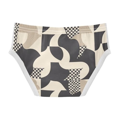 Houndstooth Black and White Baby Boys Soft Kids Underwear Cute Children Undies2