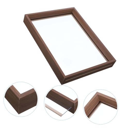 Cadre photo de table marron robuste pour éviter la casse