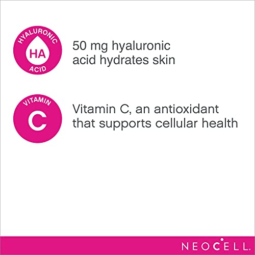 Neocell Hyaluronic Acid Liquid With Vitamin C, Fights Collagen Depletion, Supports Tissue Hydration, Gluten Free, Berry, 16 Fl. Oz #TOP4