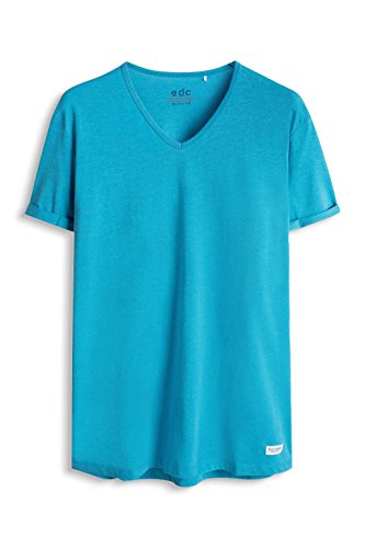 Edc by ESPRIT 046CC2K037-Melange-Slim Fit, T-Shirt...