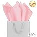 PMLAND Premium Quality Pink Tissue Paper - 100 Sheets (20 x 15 Inches) Bulk for Gift Wrap Gift Bags Packaging Crafts Party Holiday Birthday Wedding Baby Shower