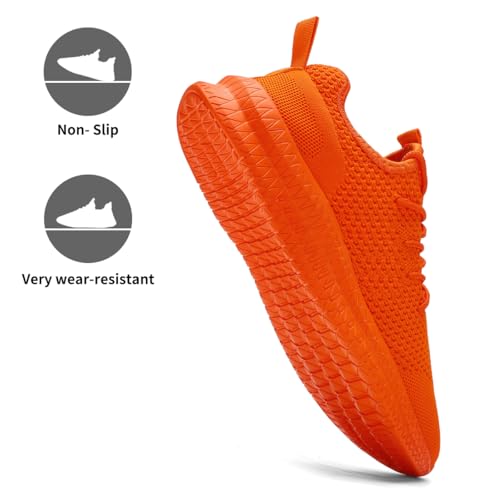 Image of Men's Walking Running Shoes Slip On Sneakers Non Slip Athletic Sports Tennis Fitness Casual Workout Gym Shoes Lightweight Trainers Fashion Soft Comfortable Shoe