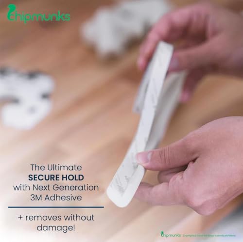Image of Chipmunks Baby Proofing Edge Guard for Kids Safety, Minimal Wrinkle, Zero Damage to Furniture Upon Installation, Made in India Rubber Edge (40g /mt Dense, 2mts, L- Shape, Off-White)