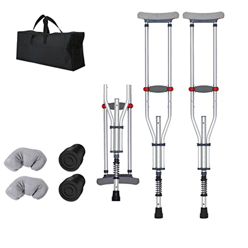 Béquilles pliables pour aisselles pour adultes : soulager le dos et marcher sans douleur
