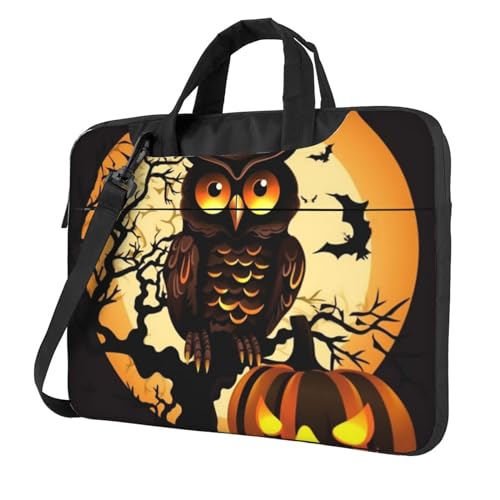 Sac pour ordinateur portable motif citrouille pour homme et femme