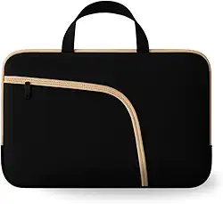 Capa de Notebook 15,6 Polegadas Com Alça Revestida de Espuma Compatível com Qualquer Marca e Aparelho