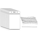 50 Pcs Clear Luggage Tags Bag Tag Holder Identification ID Card Badge Holder with 50 Pcs Clear Luggage Tag Loop Straps for Business Travel and Office Supplies