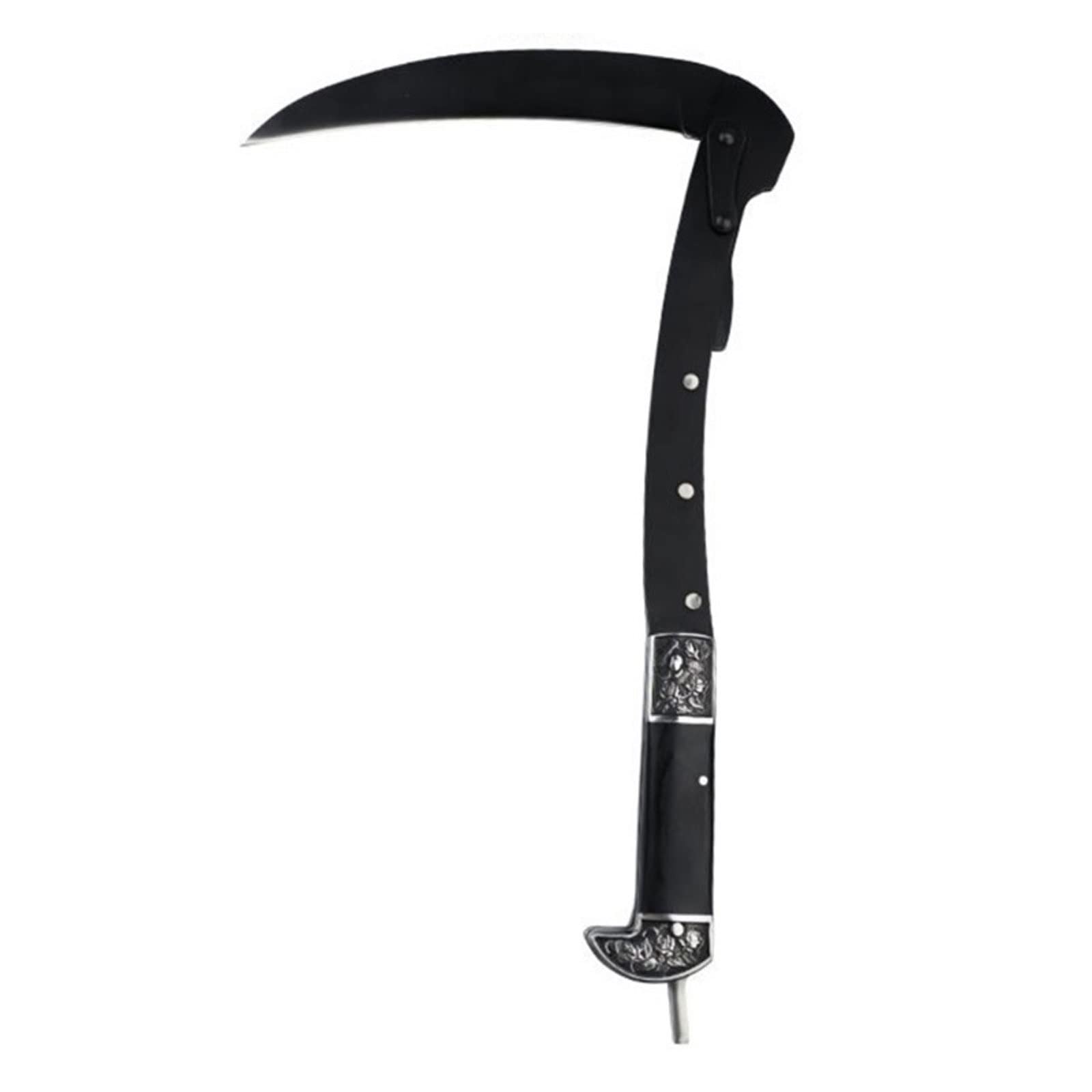 ZAPORAScythe Tool Stacked sickle with nylon bag Very sharp edge for quick weeding and tillage