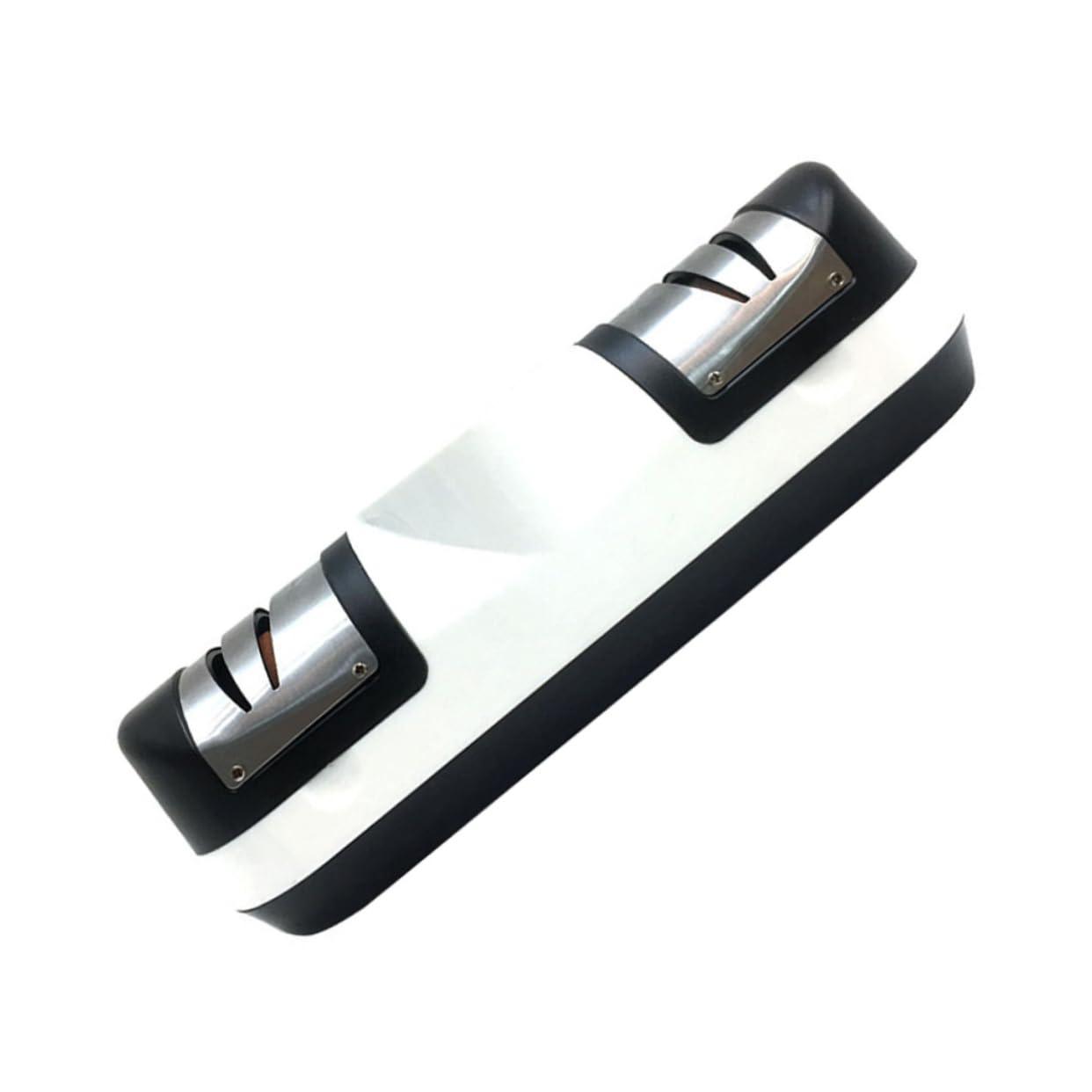 PRETYZOOM Affilacoltelli Elettrico USB per Casa, Acciaio Inossidabile, Batteria 1800mah, Affila Lame e Ripristina i Tagli Precisione