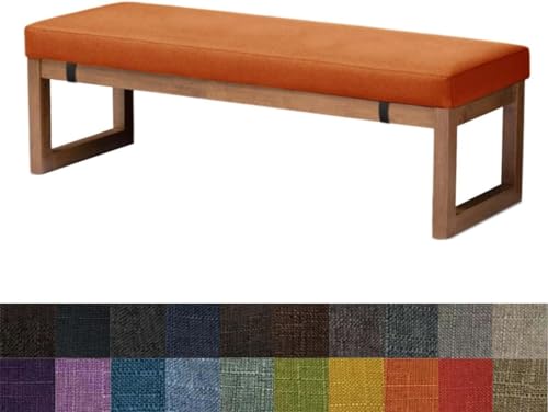 MCOSU Bench Cushion - Outdoor/Indoor Patio Porch Swing Cushions, 48/40/50 x 12/14/16/18 inch Bay Window Seat Furniture Cushion Non-Slip with Zipper (Color : C6, Size : 47x18x2in)