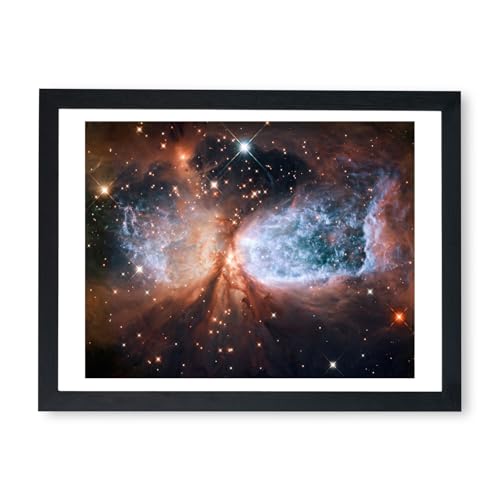 Hubble Télescope Région S106 Décoration Murale Astronomie Affiche