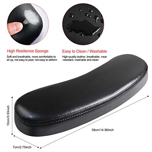 Torokom Nail Arm Rest Cushion Hand Pillow Pad, Nail Hand Holder Wrist Arm Rest Leather Pillows Manicure Tool For Nails Art Salon And Home Diy And For Nail Technician Use (Black) #TOP2