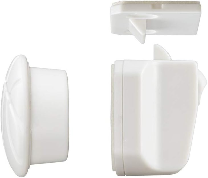 Magnetic Cabinet Locks Child Safety 8 Locks & 3 Keys 3M Adhesive No Drill Hidden Baby Safety Locks for Baby Proofing Cabinets Childproofing Drawer Locks & Cabinets Locks for Child Proof by Top Safety