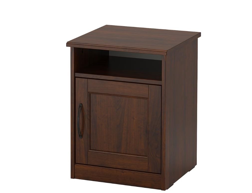 Ikea SONGESAND Bedside Table,42x40 cm (16 1/2x15 3/4 ") (Brown)-image-40