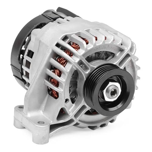 RIDEX 4G0036 Lichtmaschine 70A Generator LiMa 12V Alternator mit Riemenscheibe Kompatibel mit FIAT PANDA 169 51709133 51714794 51859037