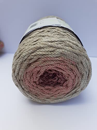 DMC Nova Vita 4, Multico Colours, Pink Crochet Knitting Macrame Yarn, 250g - Image 2