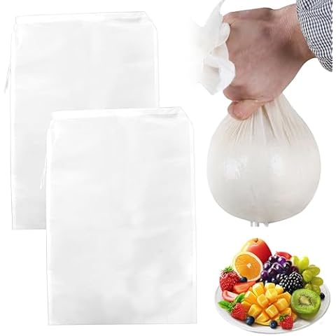 Aruicheng Reusable Nut Milk Strainer Bags Cover