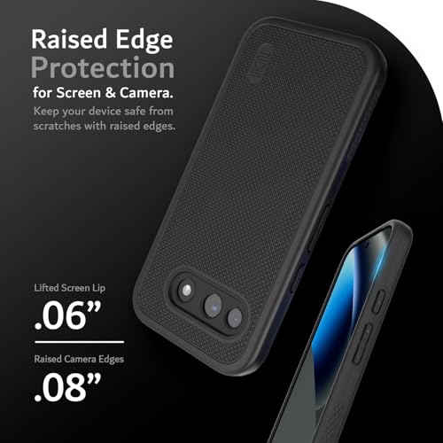 Image of TUDIA MergeGrip Magsafe Compatible for Google Pixel 10a Case - Matte Black